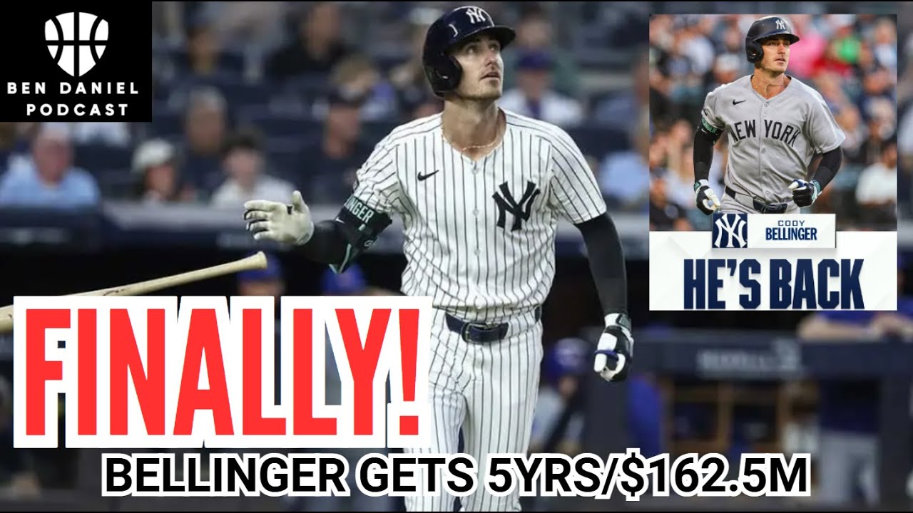 FINALLY! Cody Bellinger RESIGNS WITH YANKEES AFTER CAT & MOUSE GAMES. Spencer Jones ON THE MOVE?
