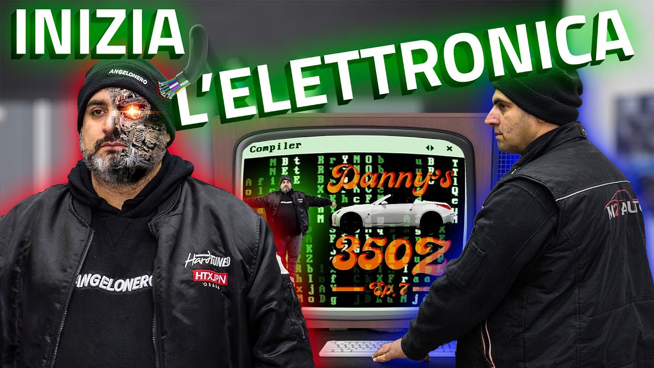 LA PARTE ELETTRONICA DELLA 350Z DI DANNY LAZZARIN!🤭💰