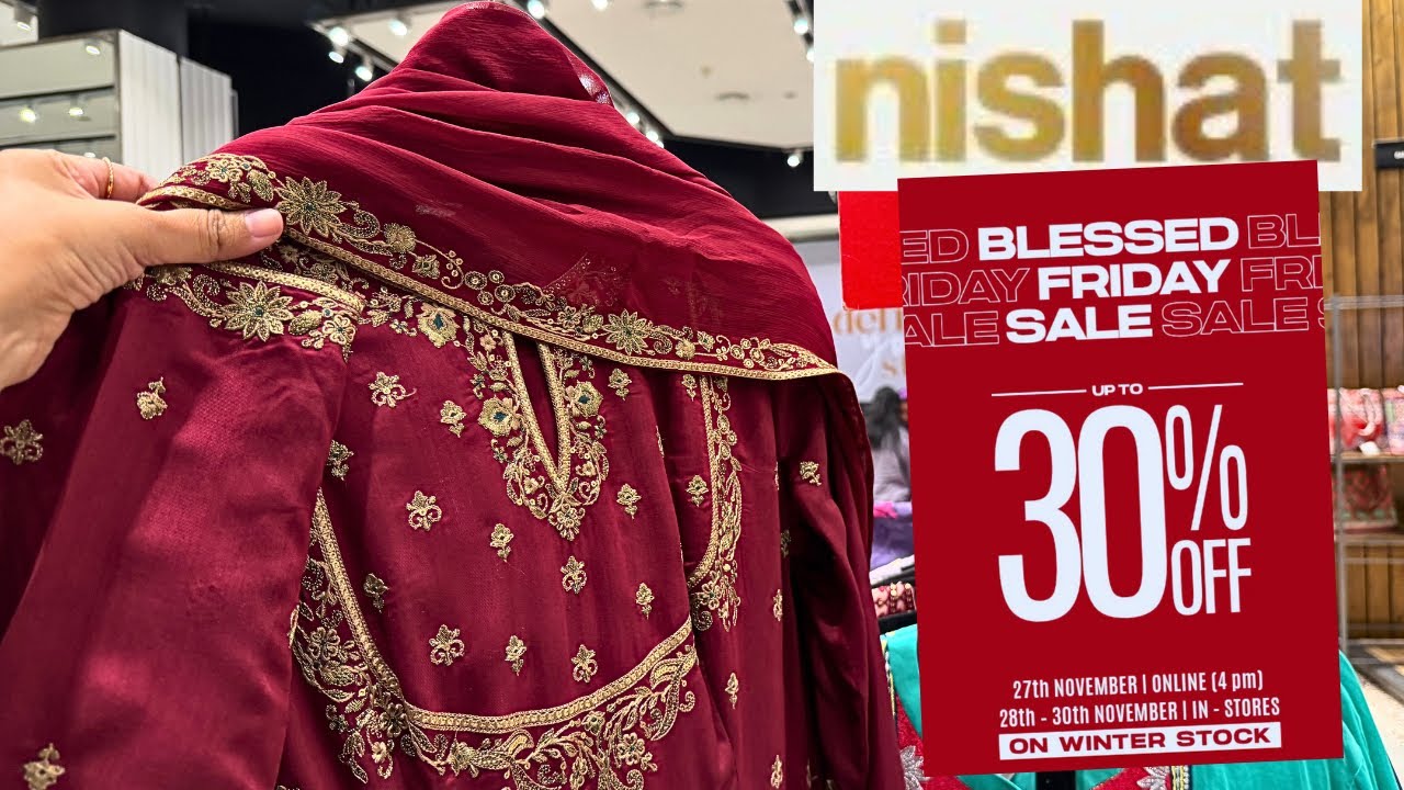 &hearts;️ Nishat Blessed Friday SALE 2025🔥🎉Hit Codes on Sale 😱 Nishat sale 2025