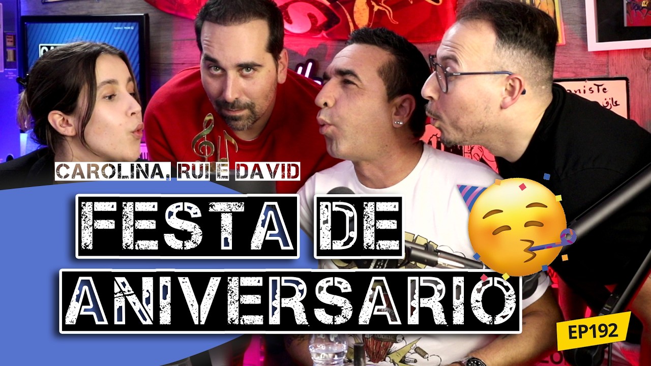 Festa de aniversário de Carolina, Rui e David Antunes! - Canta-me uma História EP192 (direto)