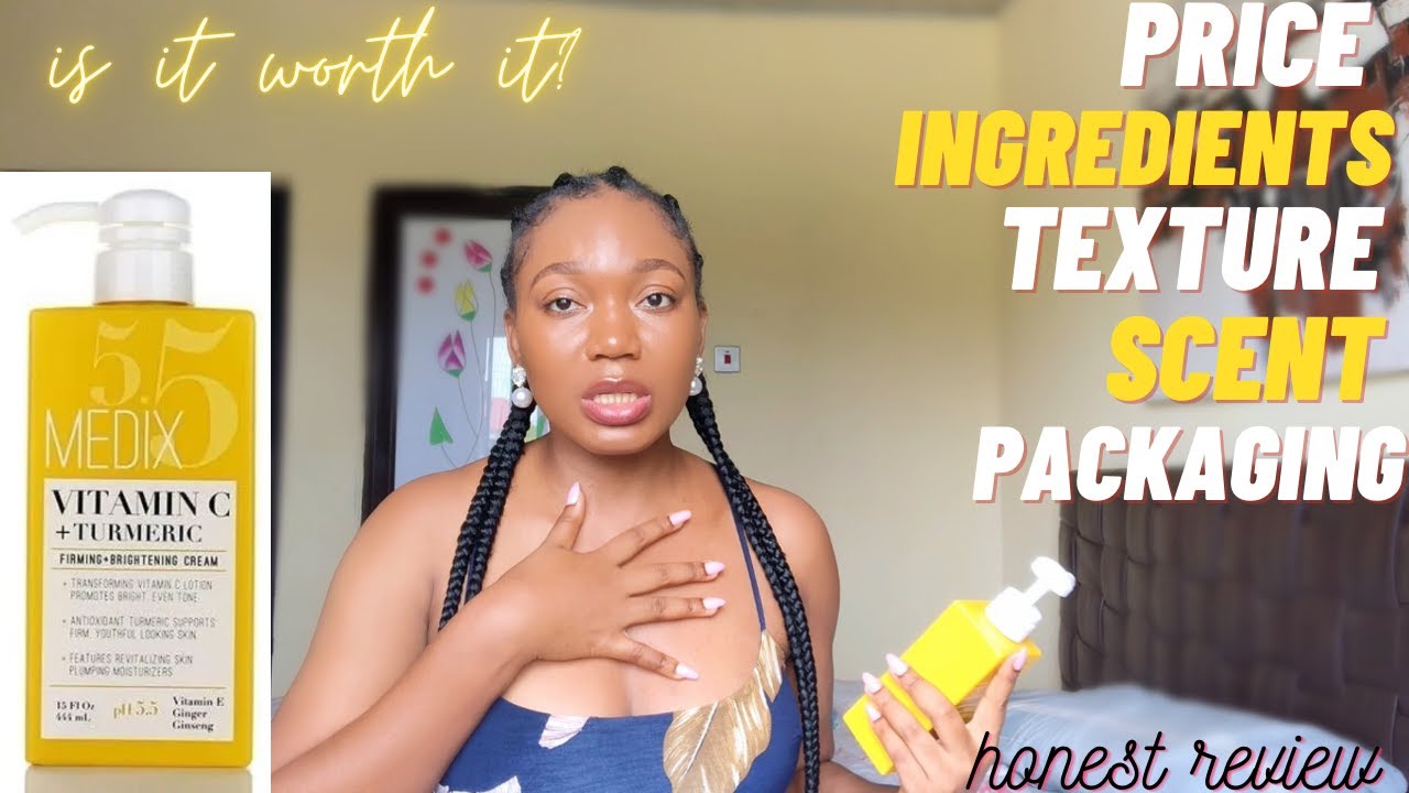 Medic 5.5 vitamin c + tumeric firming + brightening cream review