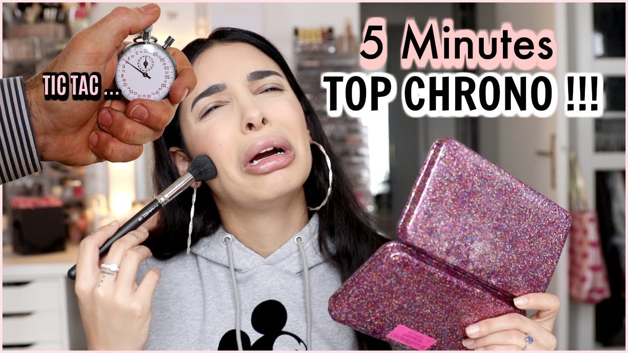 SE MAQUILLER EN 5 MINUTES ?! JE RELÈVE LE DÉFI !