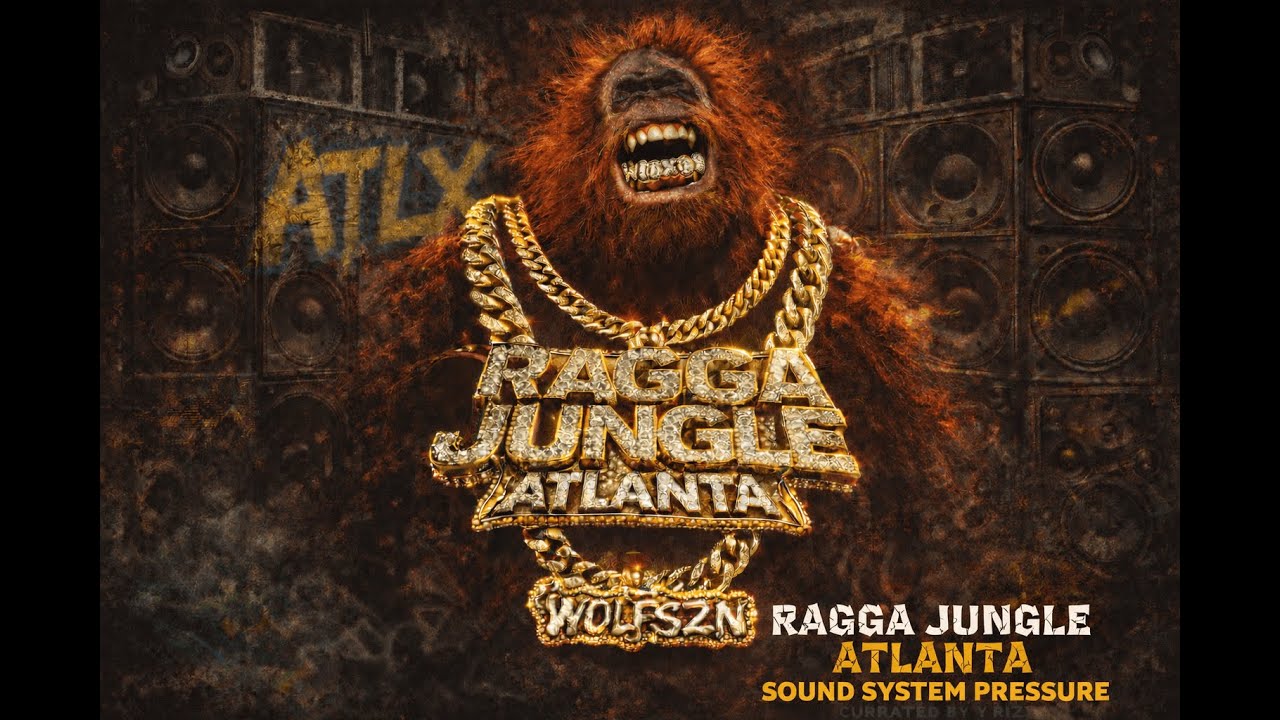RAGGA JUNGLE ATLANTA Sound System Pressure  Curated by Drizz