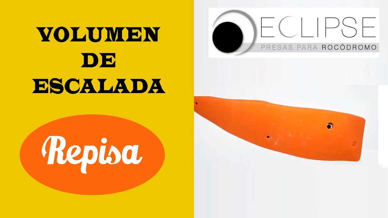 Volumen de escalada Repisa. Eclipse presas