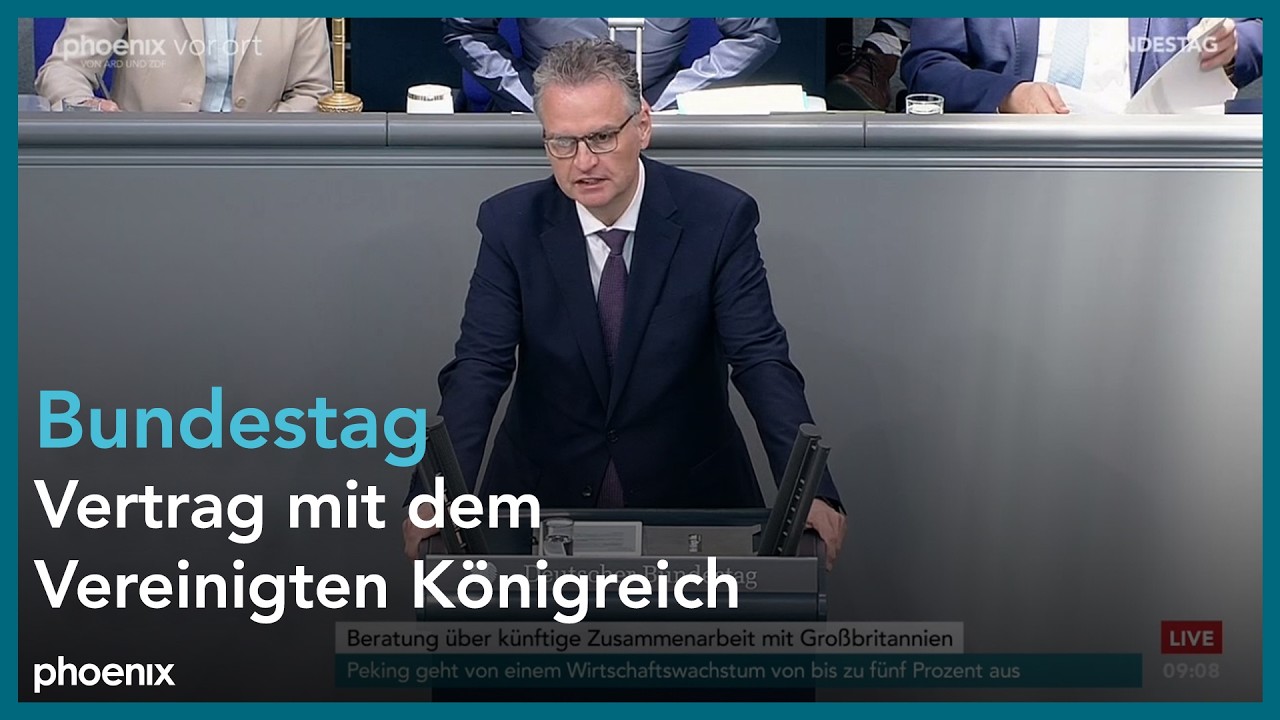 Bundestagsdebatte zum Vertrag mit dem Vereinigten Königreich am 05.03.26