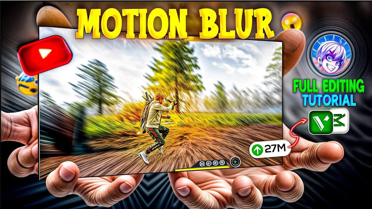 HOW TO ADD MOTION BLUR TO YOUR GAMEPLAY IN CAPCUT😱| FULL EDITING TUTORIAL 🤯||