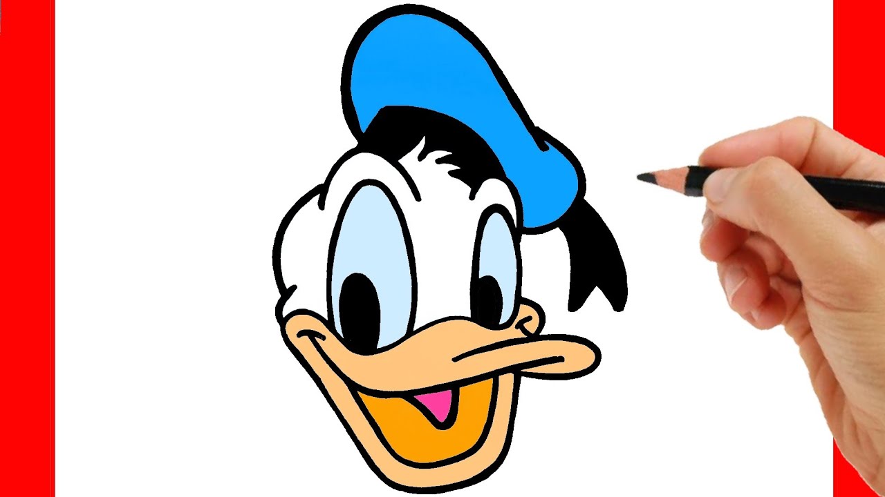 COMMENT DESSINER DONALD DUCK FACILEMENT