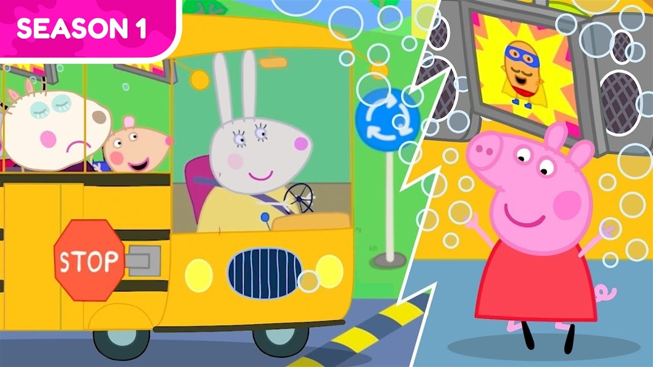 Peppa Pig Tales 🐷 | New School Bus | Season 1 | Episode 101