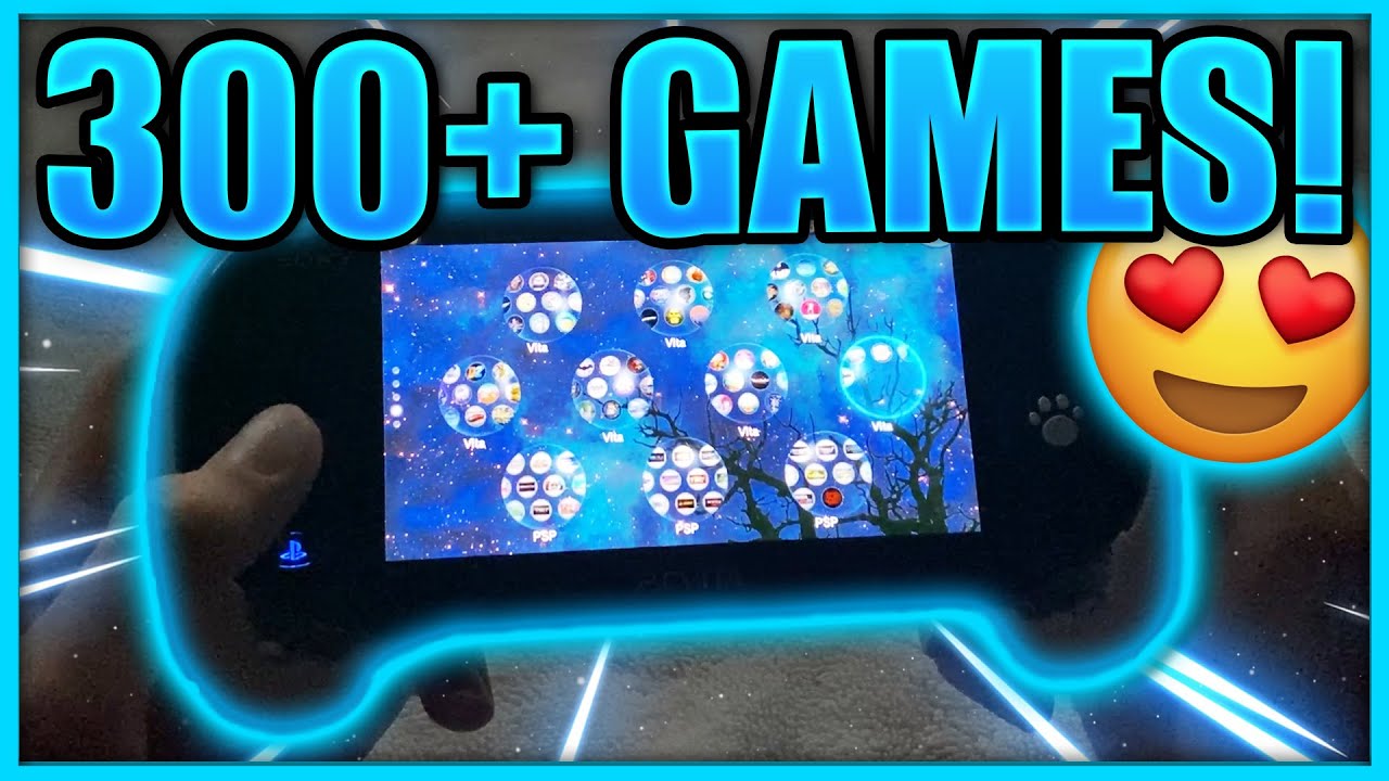 What's on my MODDED PS Vita 2023? (Hacked)