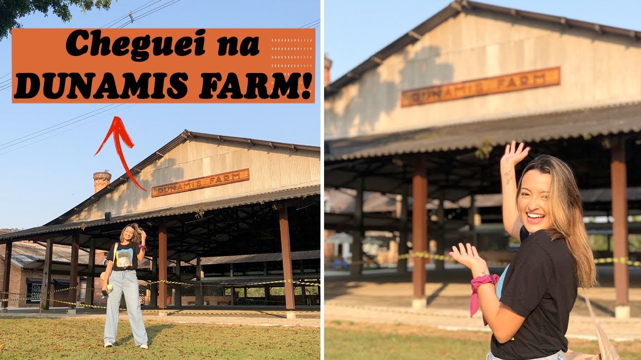 VLOG- CHEGUEI NA DUNAMIS FARM