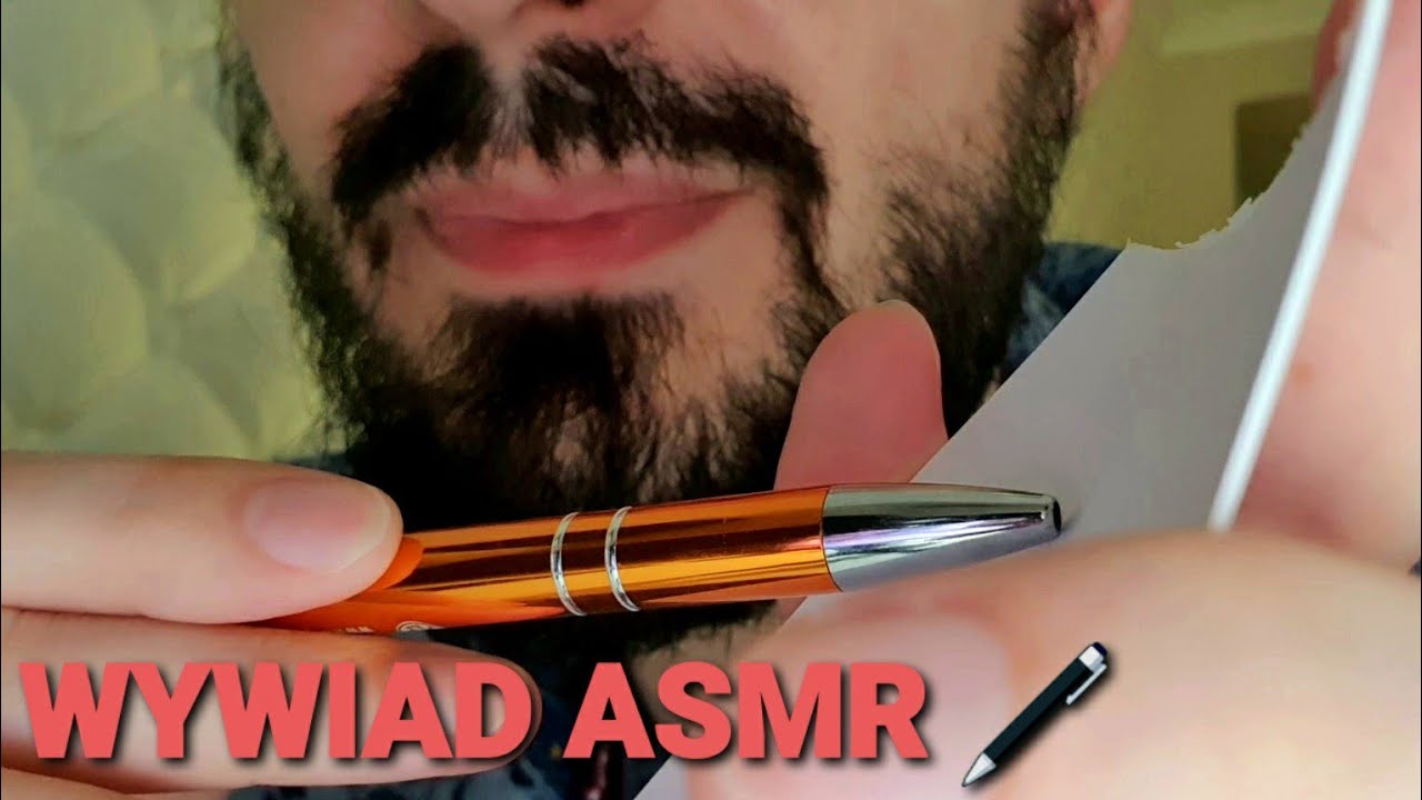 Mam dużo pytań do Ciebie❓Wywiad ASMR PL