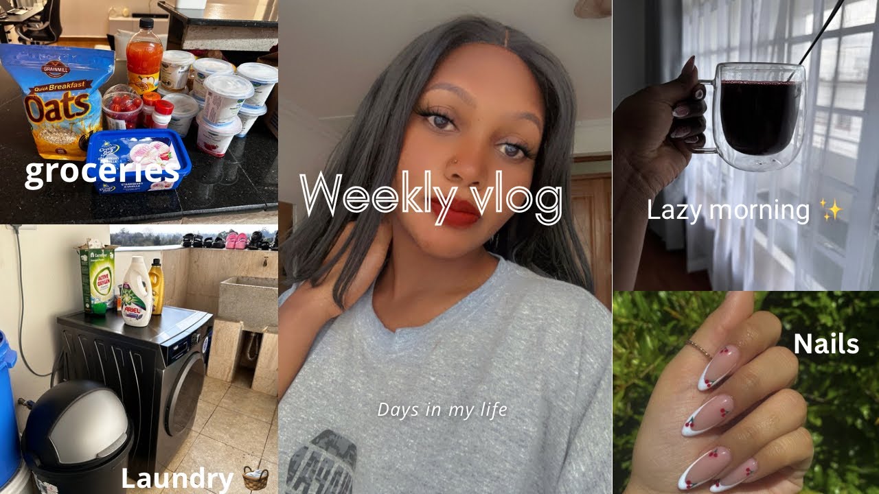 Weekly vlog:Nairobi slo living |life of an introvert in Kenya |Cooking|groceries|house chores| wig ✨