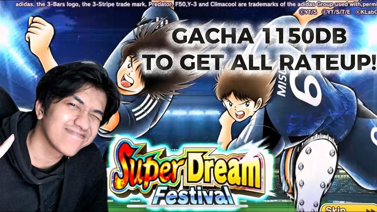 GACHA 1150 DB SANO & MISUGI SDF! GACHA UNTIL GET ALL RATE UP! CAPTAIN TSUBASA DREAM TEAM