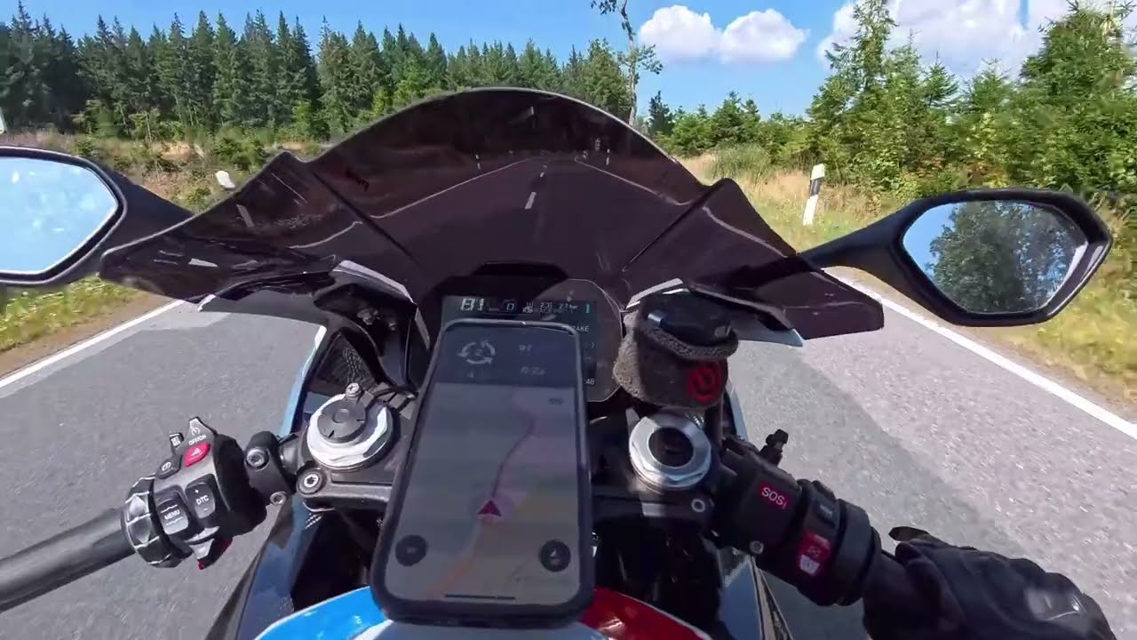 BMW S1000RR Harz POV | Pure Sound