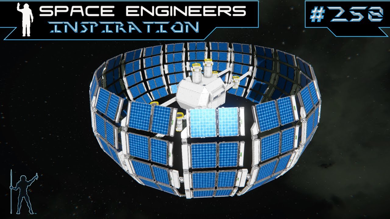 Вдохновение от Space Engineers - E258: шаттл Kogia-AC 521, автомобиль Corvette ECA Viper и солнеч...