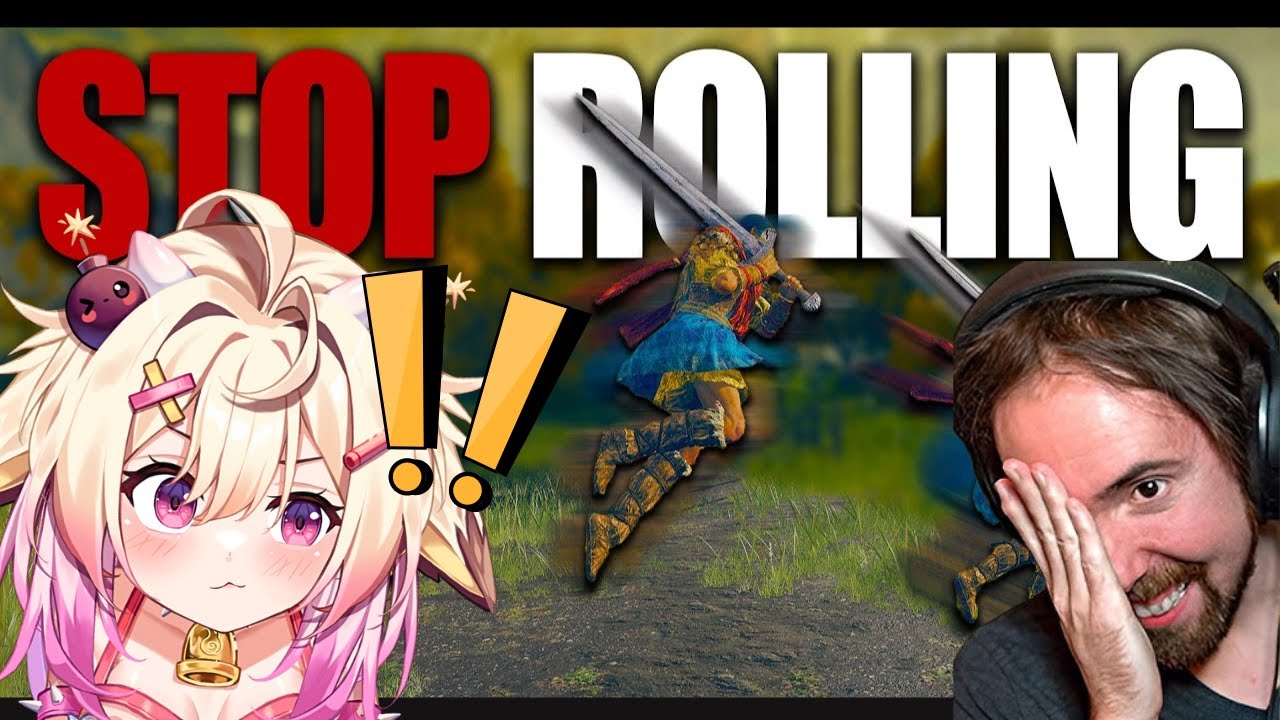 Механика Elden Ring — это ловушка. Rosiebellmoo реагирует на Leviathan и Asmongold.