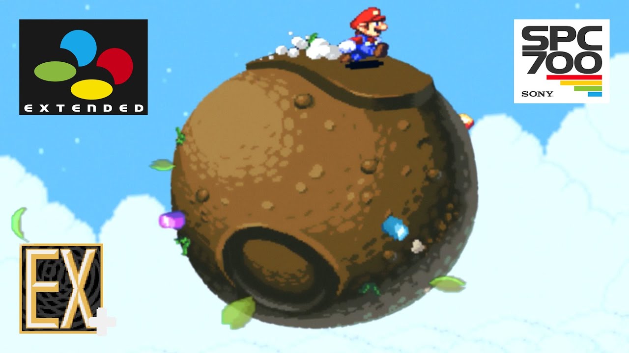 Super Mario Galaxy OST - Gusty Garden Galaxy [SNES Edition EX+ Extended]