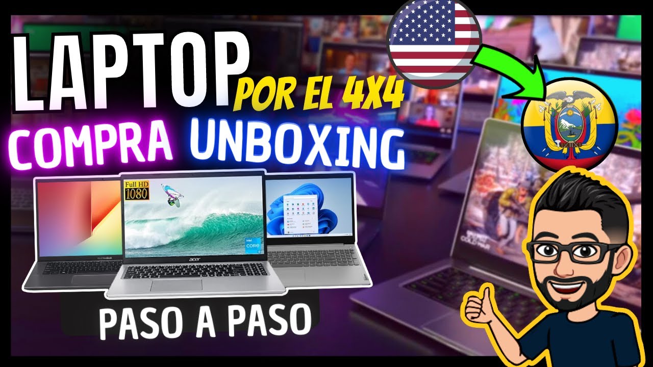 ✅ COMPRAR LAPTOP 💻 por Internet (AMAZON) desde ECUADOR 2023 🇪🇨  En el 4x4 SIN IMPUESTOS! #ecuador