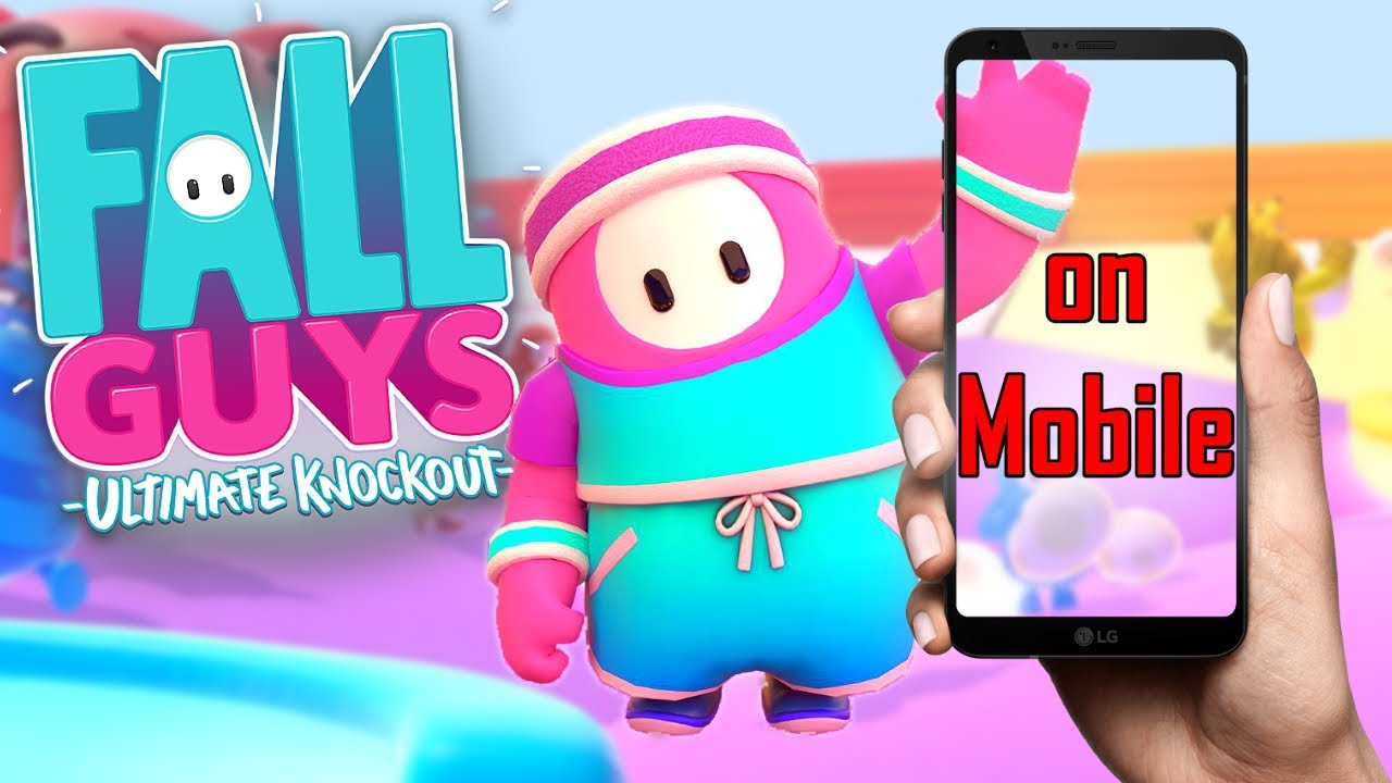 Playing FALL GUYS on MOBILE | Lakshaay