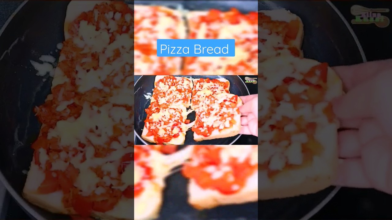 Pizza Bread! #viral #youtubeshorts #food #rezepte #bread #pizza #toast #howto #kochen #snack #reels