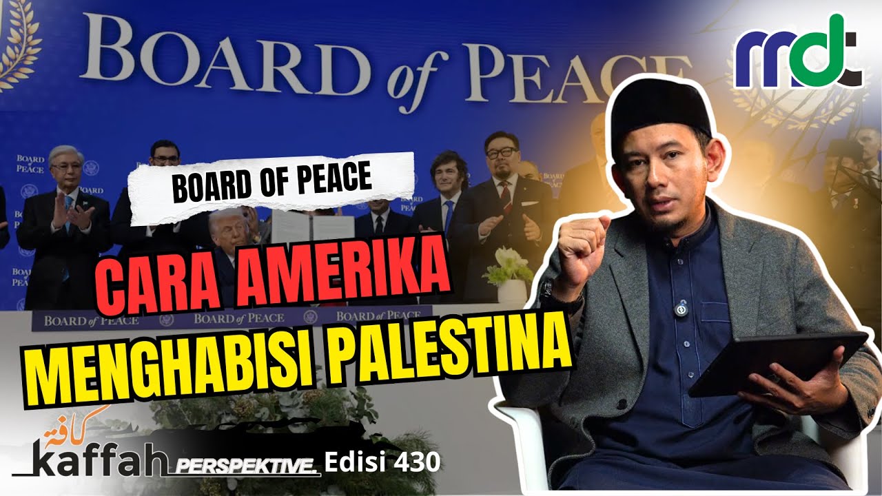Board of peace, CARA AMERIKA MENGHABISI PALESTINA || Kaffah edisi 430