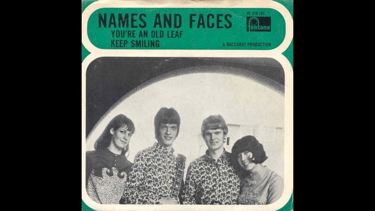 Names and Faces - Keep smiling (Nederbeat) | (Wormer) 1967