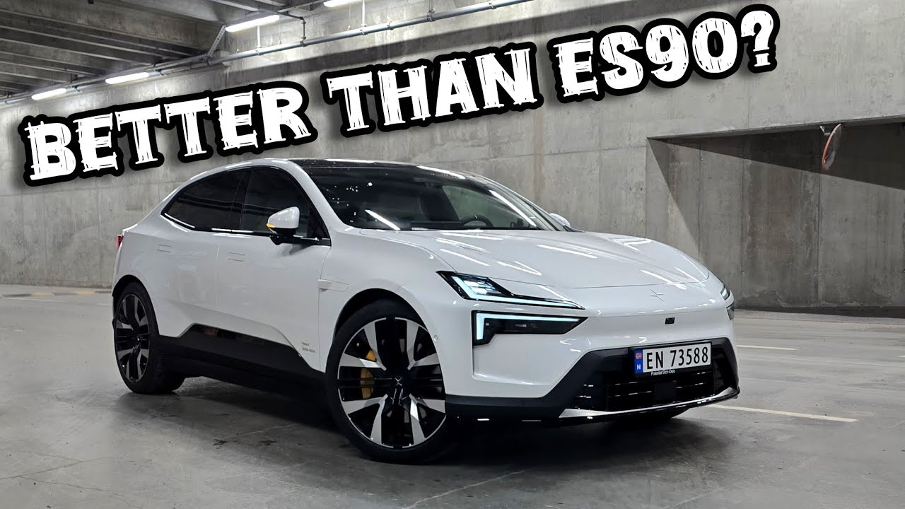 Polestar 4 против Volvo ES90... Приквел 😎 Рождественский спецвыпуск 🎅