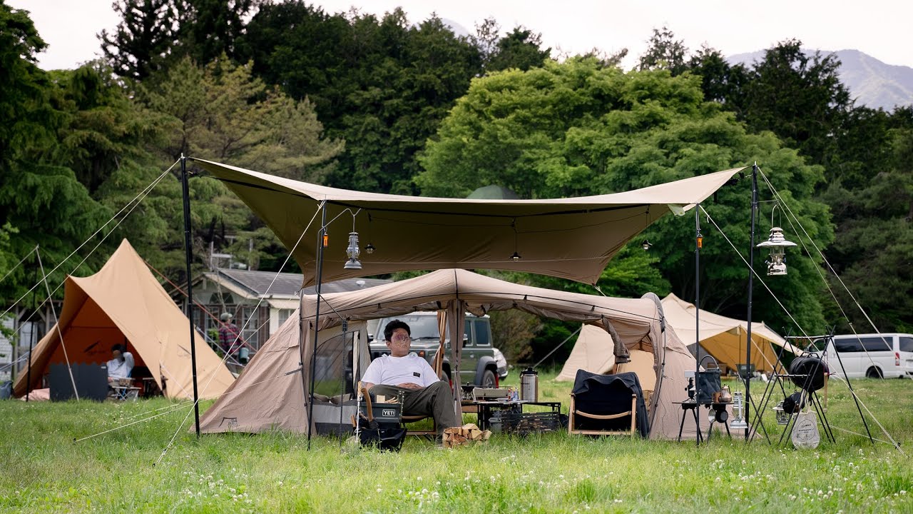 【お洒落キャンプ道具紹介】グルキャンはこれで楽しめる🏕️#332