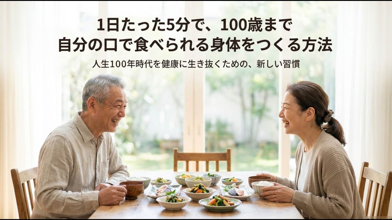 一生美味しく食べるための新習慣！お口の老化を止める「体操」の実践ガイド