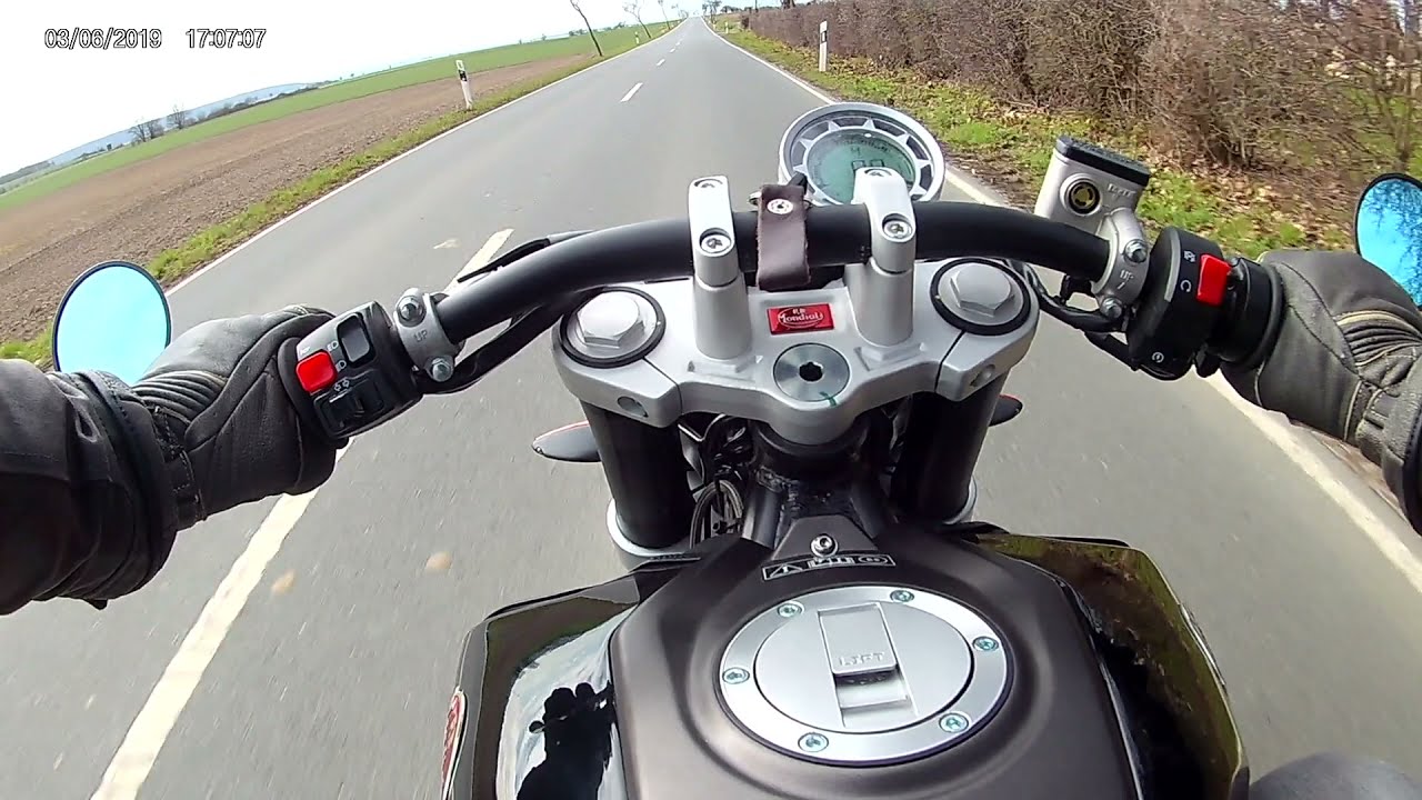 Mondial hps 125 quick camera test ride
