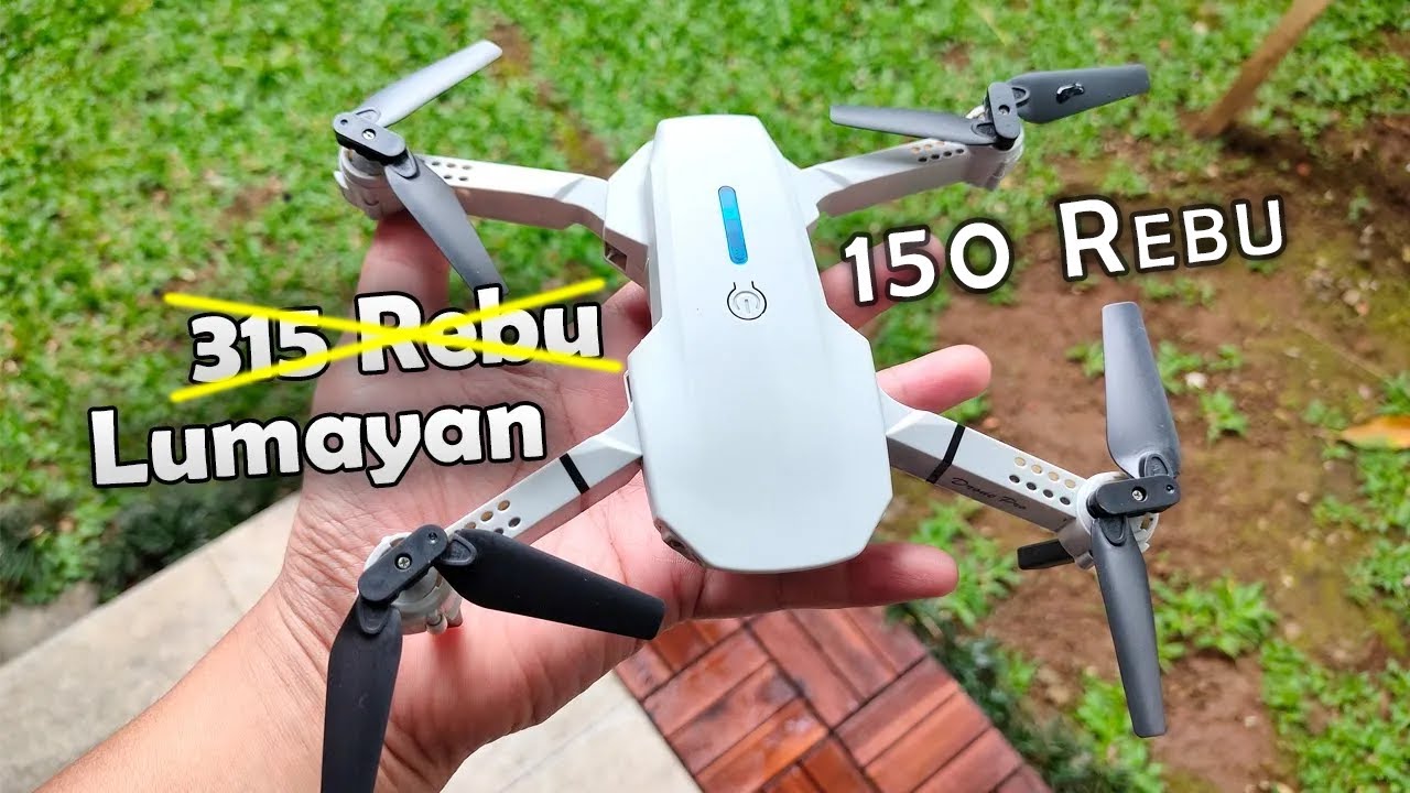 Drone Murah 2 Kamera 150 Rebuan E88 Pro ~ Lumayan Lah Buat Beginner 😆
