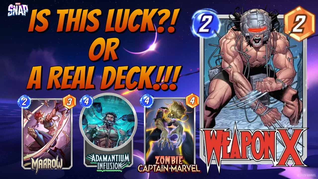 This Weapon X Wolverine Deck Shouldn’t Work… But It Does + Season Pass Giveaway | Marvel SNAP