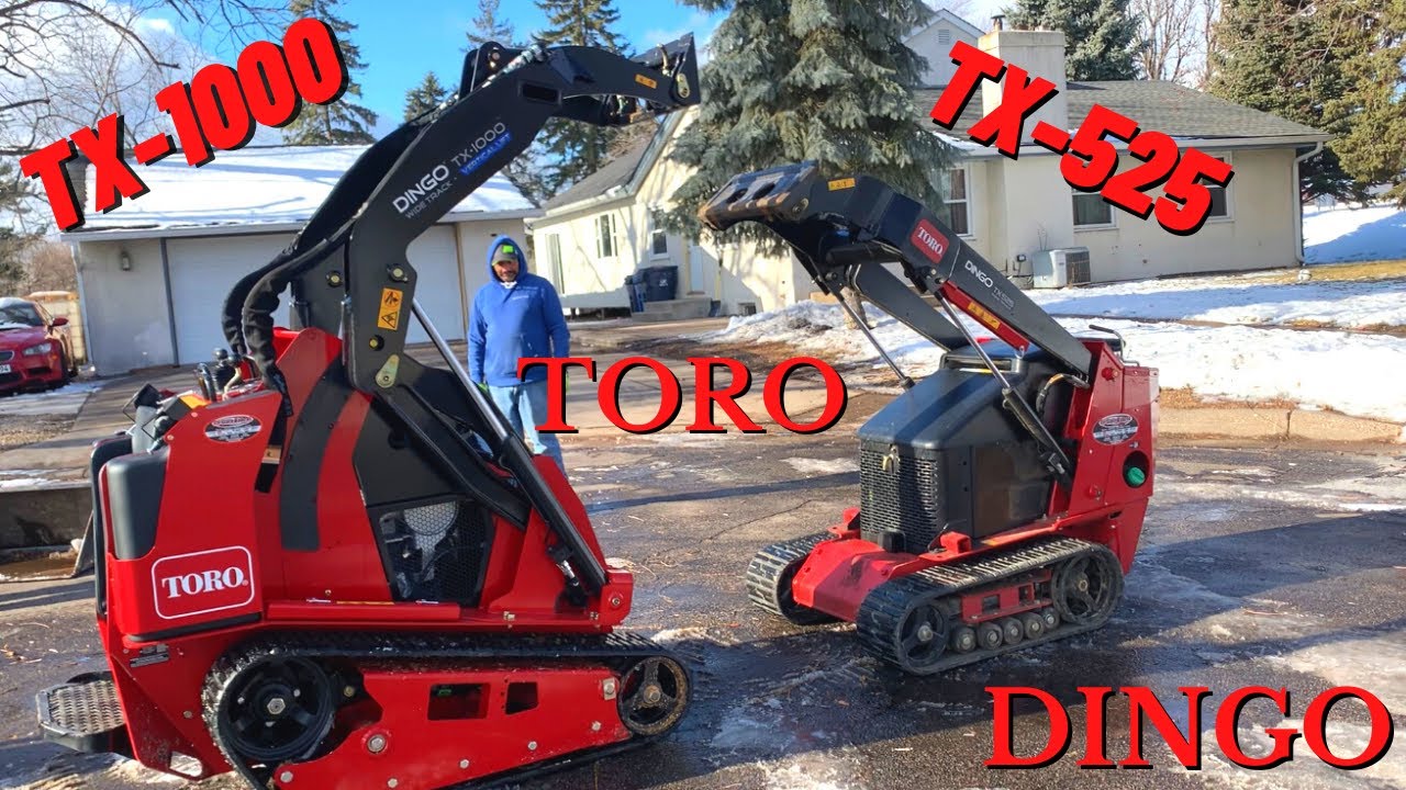New Toro Dingo TX- 1000 At Work