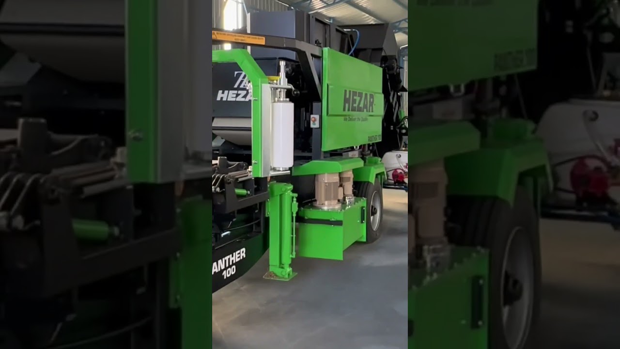 Best Silage Packing Machine to produce 100 kg to 1 ton Round Bale | Hezar Makina for better Baling