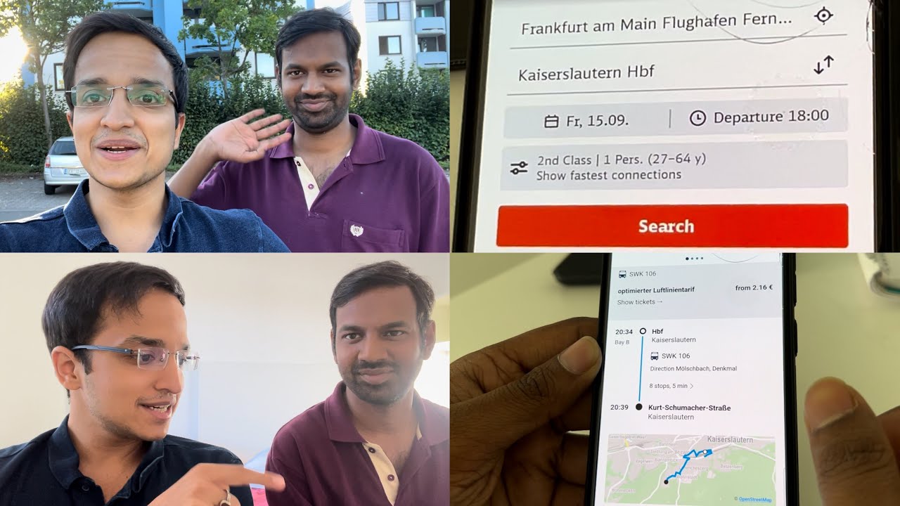 How to Reach Kaiserslautern from Frankfurt🇩🇪Airport ✈️ 💼 | Step-by-Step Guide | Travel in Germany