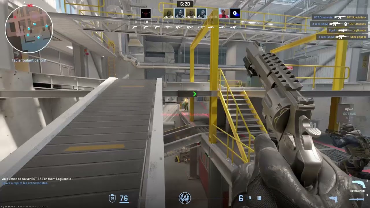 On joue a counter strike