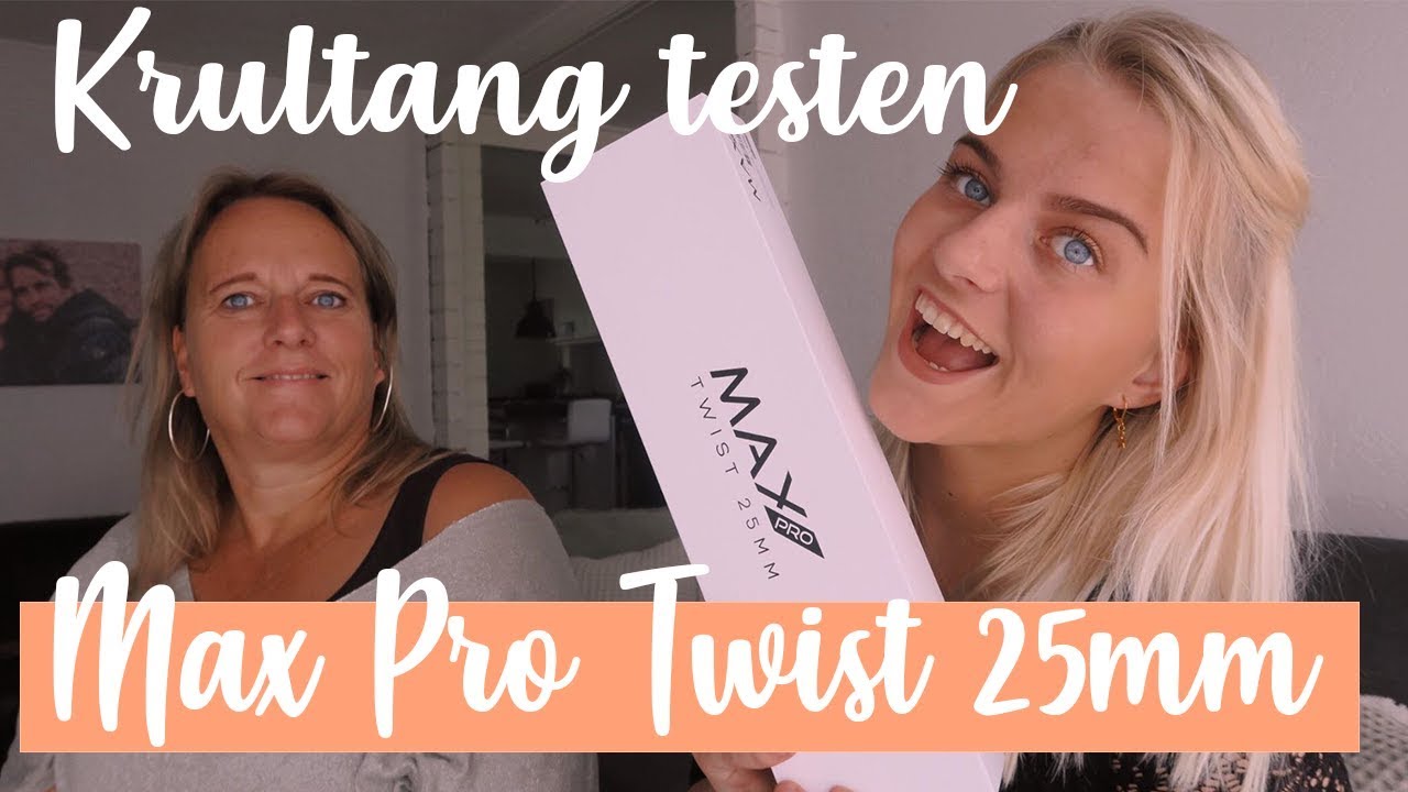 Max Pro Twist 25mm!😍💇🏼‍♀️ KRULTANG TESTEN!! 🍃🌸🌟