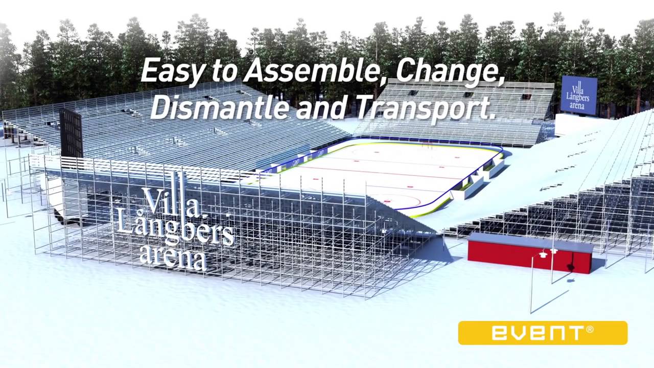 Temporary Stadium - Grandstands