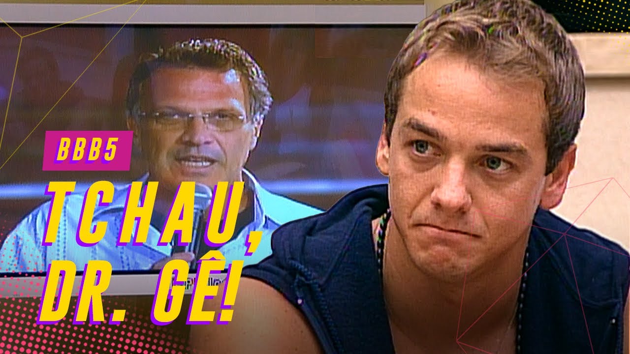ROGÉRIO, O DR. GÊ, É ELIMINADO COM 92% DOS VOTOS EM PAREDÃO CONTRA SAMMY! | BIG BROTHER BRASIL 5