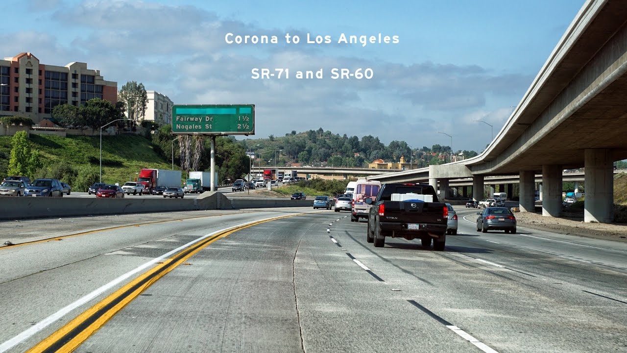 2016/04/13 - Corona to Los Angeles, State Routes 71 and 60.