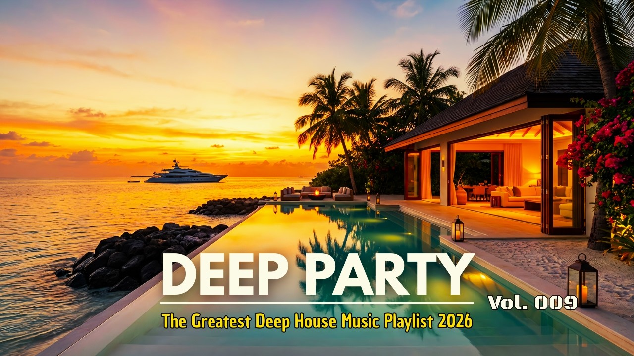 Sunset Paradise Vibes 🌴 Deep House 2026 Mix from an Exclusive Ocean Villa Party