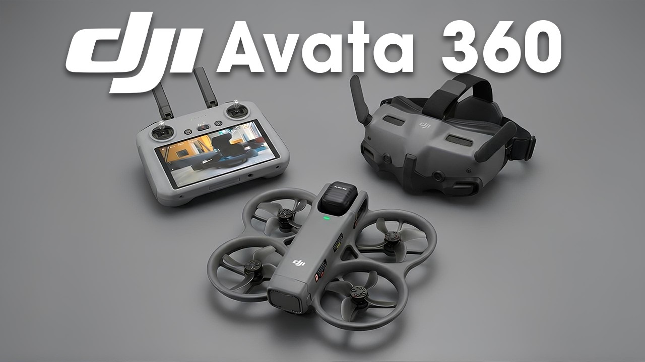 В тизере DJI Avata 360 показано, как это работает!