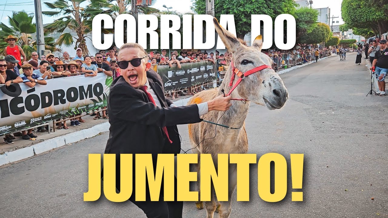 TRADICIONAL CORRIDA DE JUMENTO! Veja o que rolou em Panelas-PE (01/05/2025)