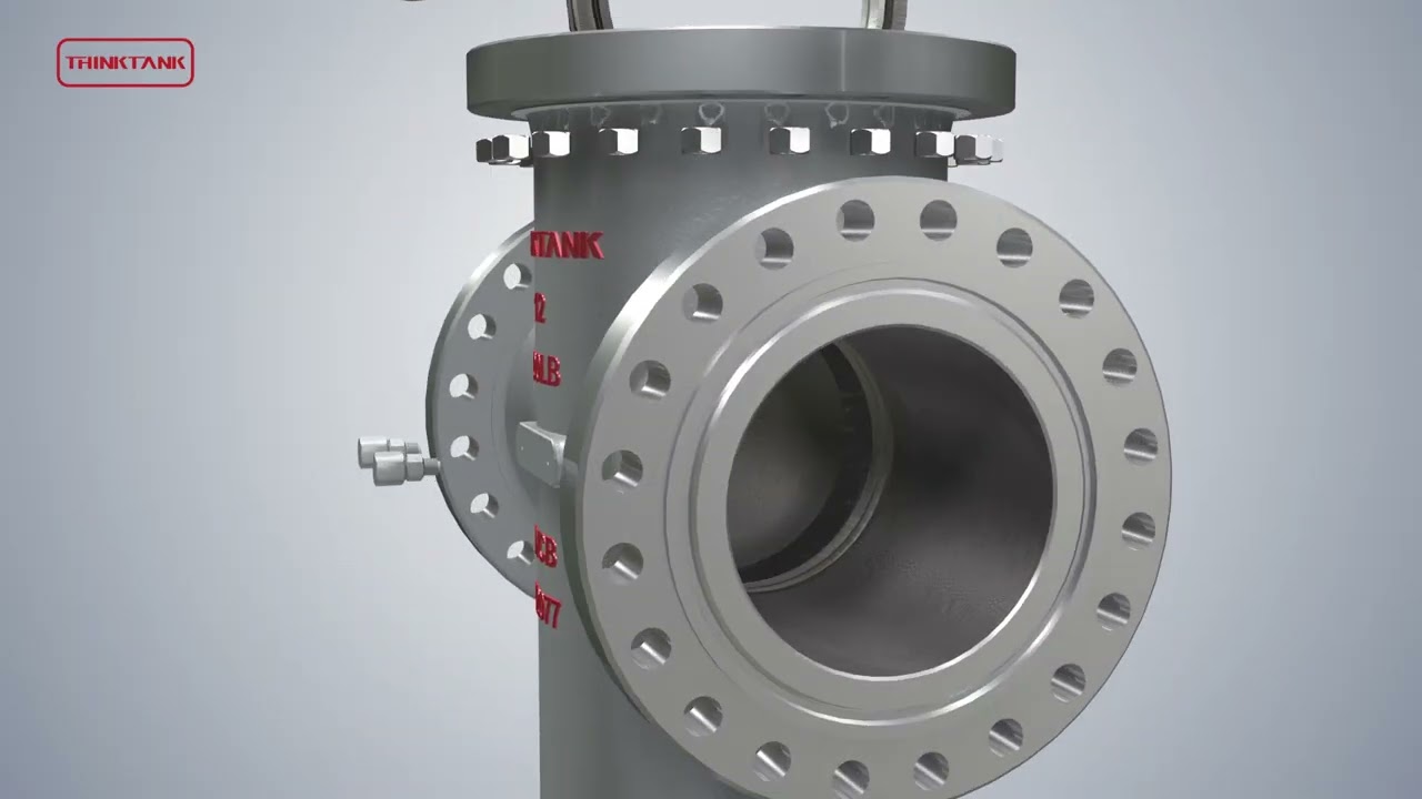Bevel Gear Operated Slab Gate Valve  Assembly & Structure | THINKTANK