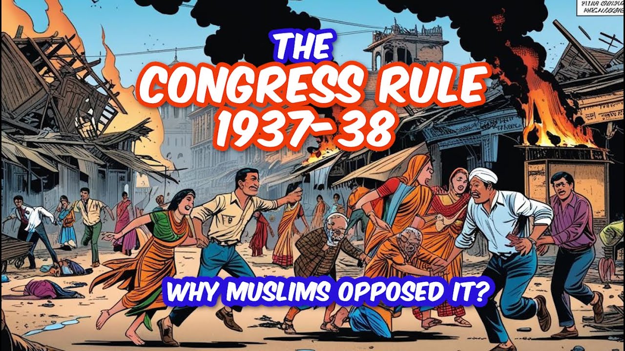 Congress Rule 1937 to 39| Tyrannical Policies |Digital comic| O'levels |Pakistan studies 2059