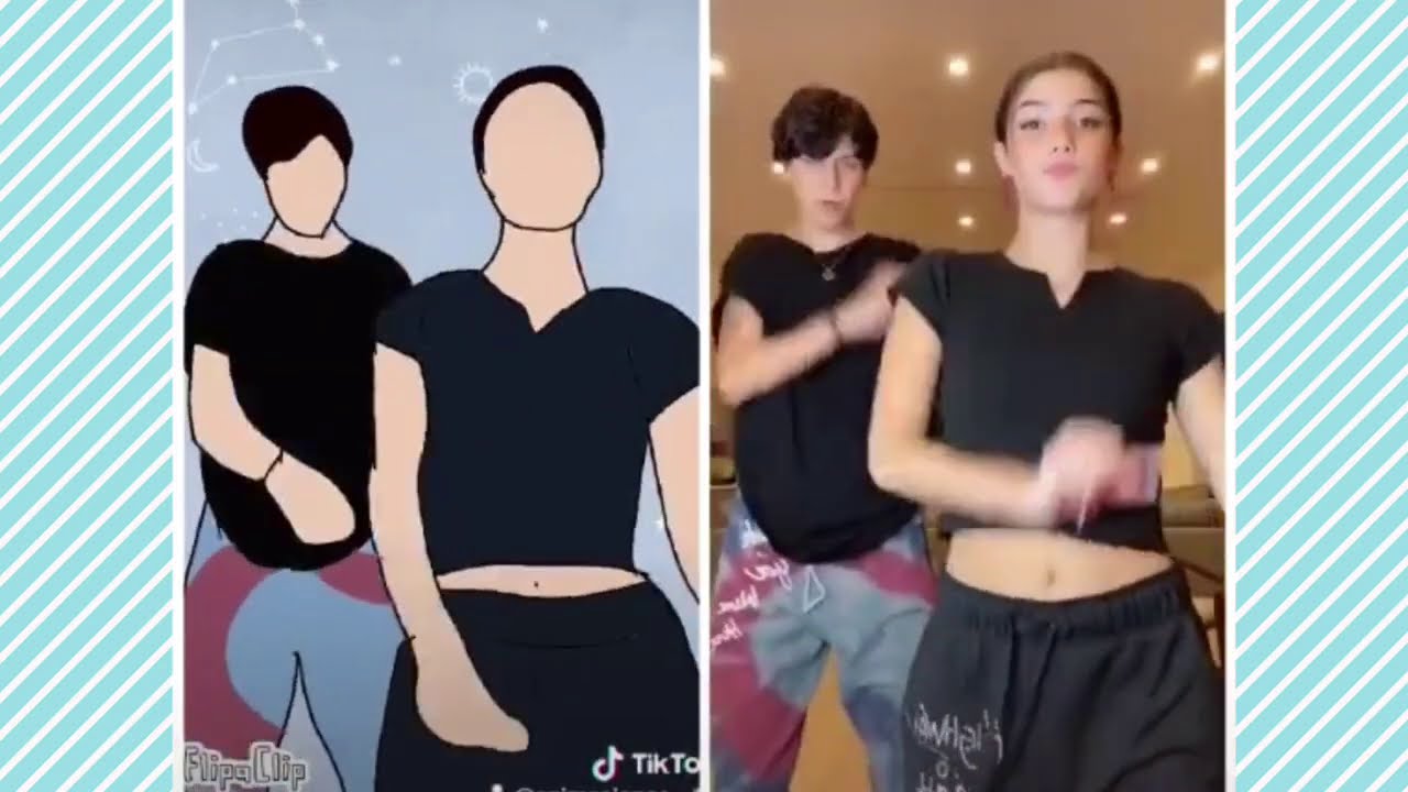 LIL HUDDY & CHARLI DAMELIO AS ANIMATIONS 