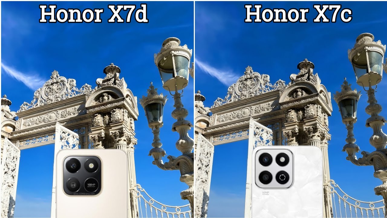 Honor X7d Vs Honor X7c Camera Test comparison