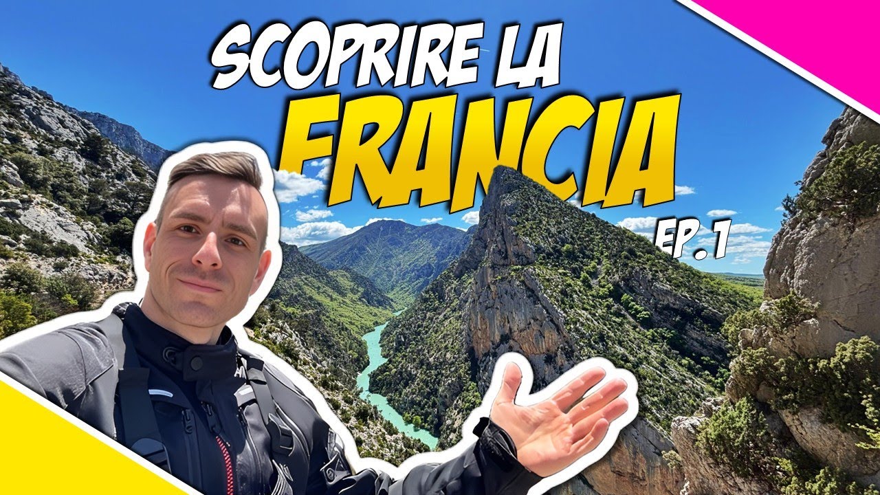 FRANCIA in MOTO Ep.1: alla scoperta delle gole più belle d’Europa 🤯