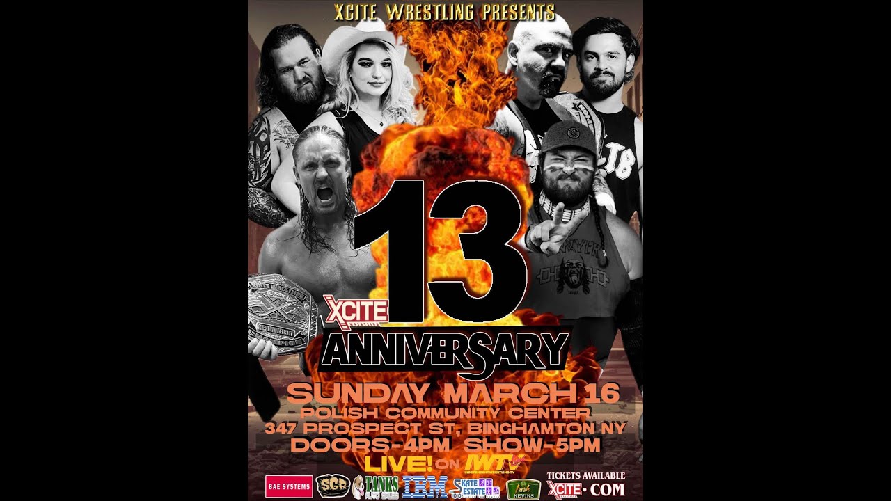 Xcite Pro Wrestling Presents : 13th Anniversary