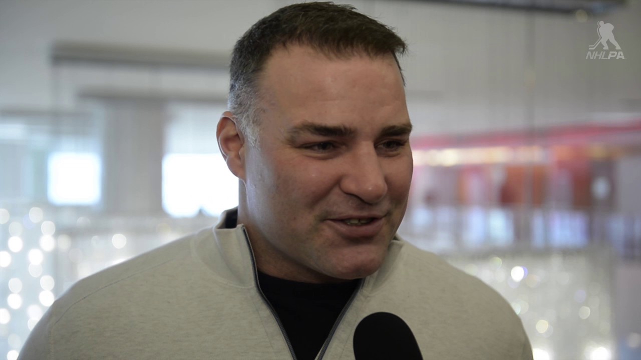 Eric Lindros at the 2017 NHL All-Star Weekend
